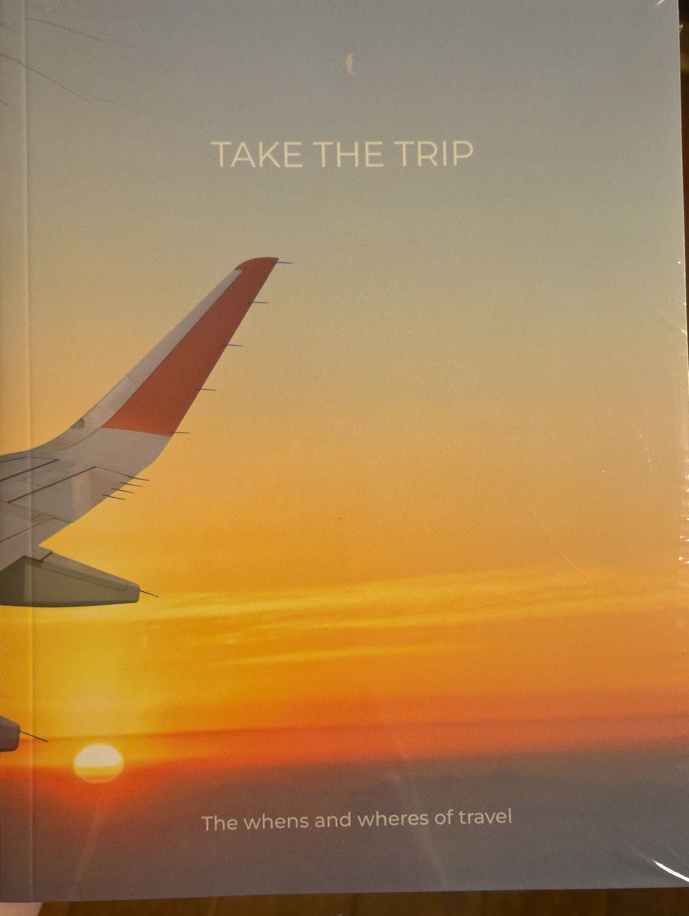 "Take the Trip: The when and wheres of travel" - Interactive Planner & Journal